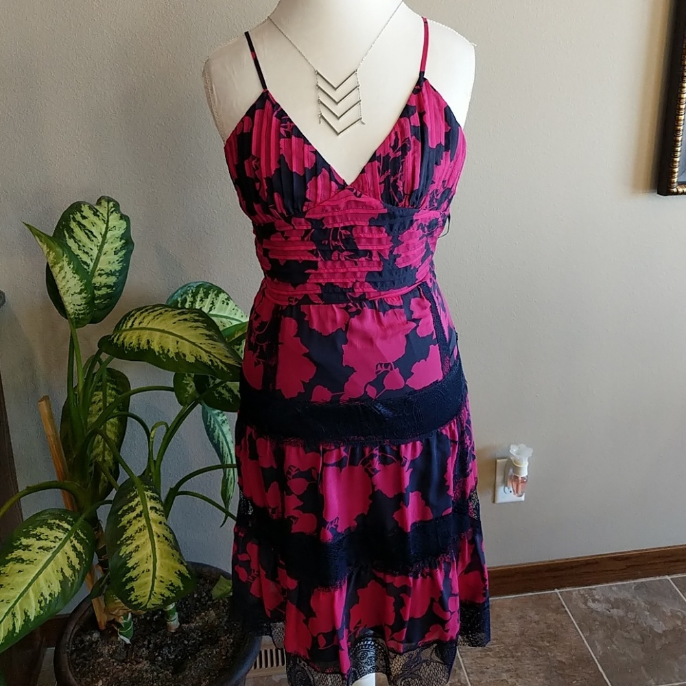 Jenny Han silk dress. size XS - Picture 2 of 8